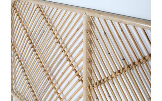 Cabecero Caña Ratan Natural Para Colchon de 150 cm Talian