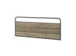 Cabecero Cama 135 Industrial Madera Metal Serie Baillet