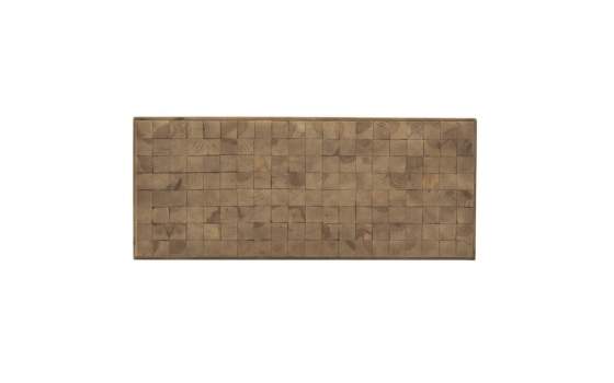 Cabecero Cama de 135 cm Madera Reciclada Estilo Rustico Natens