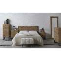 Cabecero Cama de 135 cm Madera Reciclada Estilo Rustico Natens