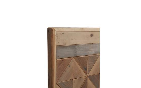 Cabecero Cama de 135 en Tablas Recicladas Serie Aerts