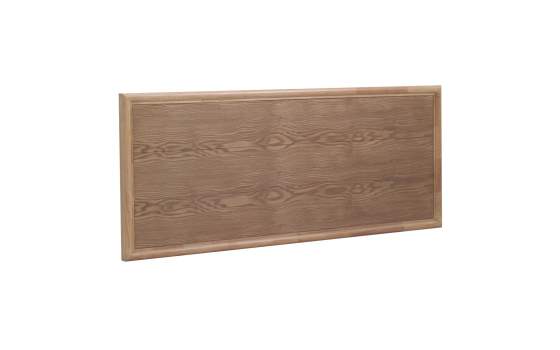 Cabecero Cama de 135 Estilo Actual Acabado Natural Serie Asret