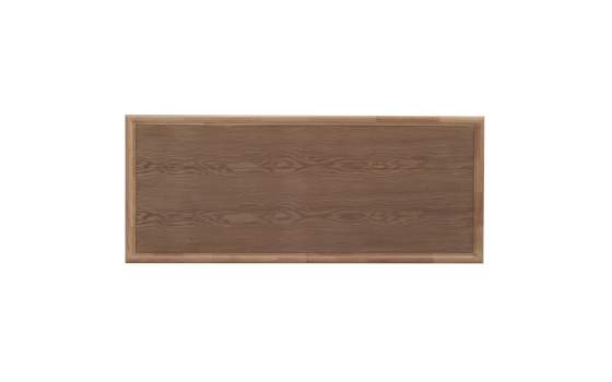 Cabecero Cama de 135 Estilo Actual Acabado Natural Serie Asret
