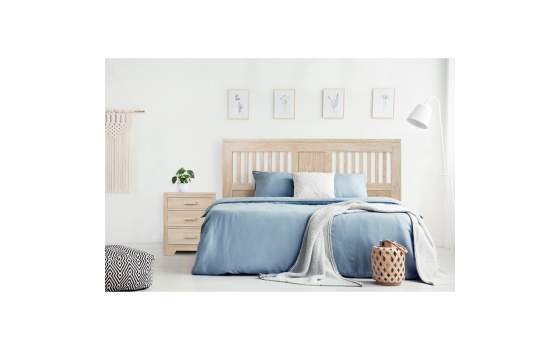 resistirse Asombro sostén Cabecero barrotes cama de 150 estilo actual blanco decape