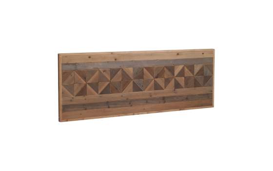 Cabecero Cama de 150 en Tablas Recicladas Serie Aerts