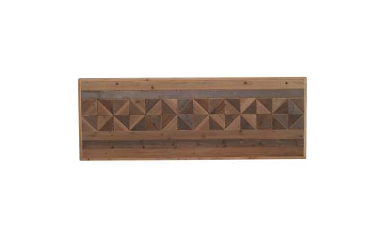 Cabecero Cama de 150 en Tablas Recicladas Serie Aerts