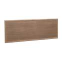 Cabecero Cama de 150 Estilo Actual Acabado Natural Serie Asret