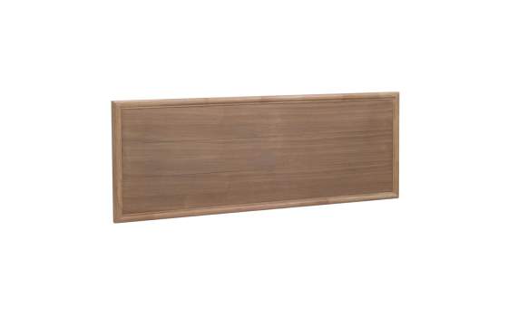 Cabecero Cama de 150 Estilo Actual Acabado Natural Serie Asret