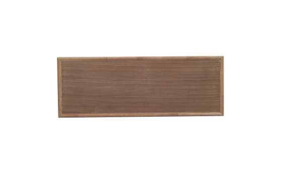Cabecero Cama de 150 Estilo Actual Acabado Natural Serie Asret