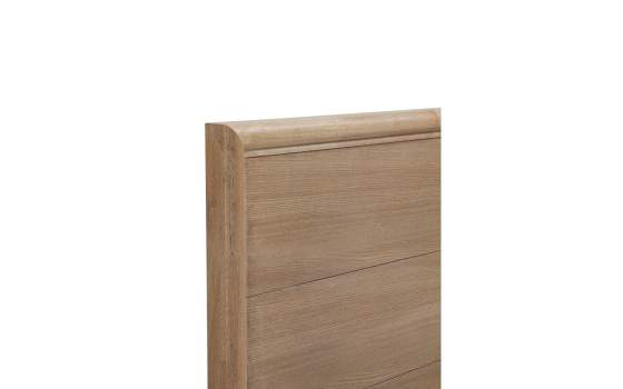 Cabecero Cama de 150 Estilo Actual Acabado Natural Serie Asret