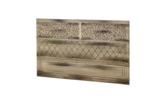 Cabecero Cama de 90 o 105 Rustico Actual Serie Alamos