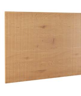 Cabecero Cama Juvenil Madera Natural Acanalada Serie Anube