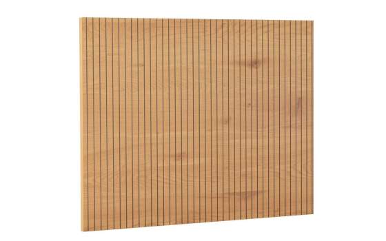 Cabecero Cama Matrimonio Madera Natural Acanalada Anube