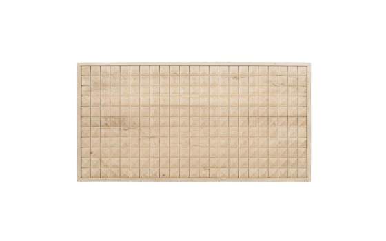 Cabecero Colchon de 150 Diseño Moderno Tallado Anuarte