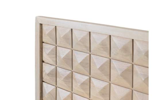 Cabecero Colchon de 150 Diseño Moderno Tallado Anuarte