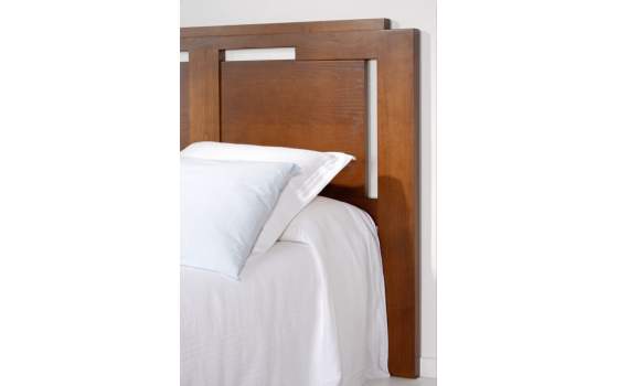 Cabecero Colonial Actual Matrimonio Madera Maciza Serie Anlezy