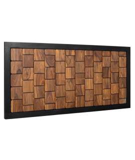 Cabecero de 170 cm Mango y Palisandro - Serie Mysore