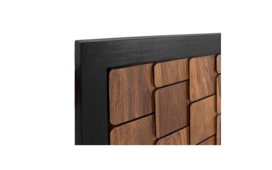 Cabecero de 170 cm Mango y Palisandro - Serie Mysore