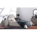 Cabecero Dormitorio de Rattan Semicircular