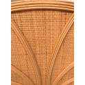 Cabecero Dormitorio de Rattan Semicircular