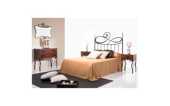 Cabecero Dormitorio Forja Moderno Colchones de 90 a 200 cm Elena Cabecero Dormitorio Forja Moderno Colchones de 90 a 200 cm Elena