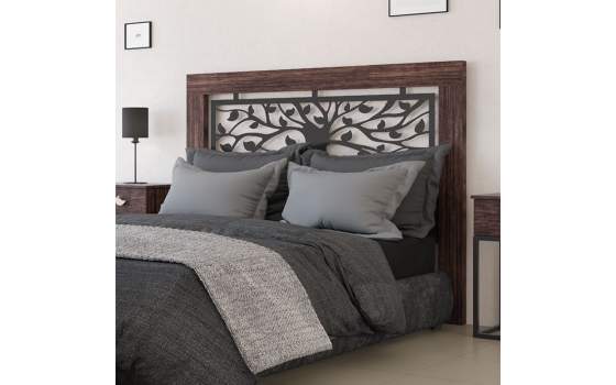 Cabecero Dormitorio Moderno Madera Acero 7 Tamaños Grace