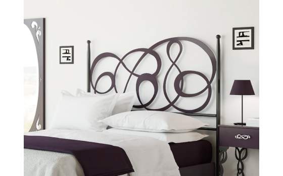 Cabecero Moderno Para Dormitorios de Forja Serie Maria