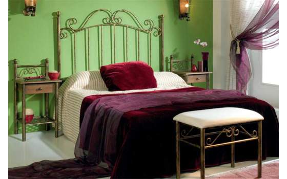 Cabecero Forja Roma Cruz