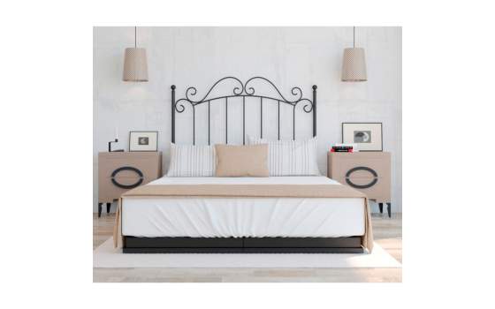 Cabecero Forja Roma Cruz