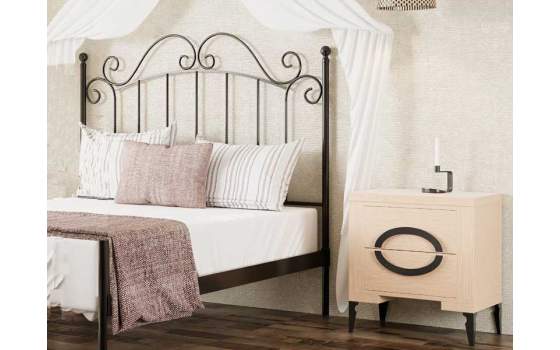 Cabecero Forja Roma Cruz