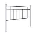 Cabecero Forja Sencillo Moderno Con Postes Serie Eva