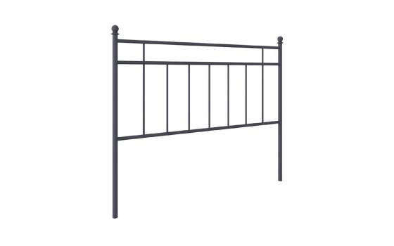 Cabecero Forja Sencillo Moderno Con Postes Serie Eva