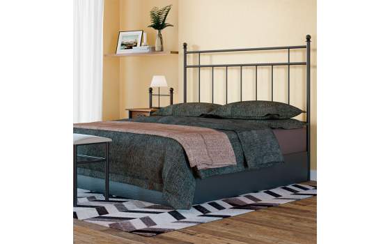 Cabecero Forja Sencillo Moderno Con Postes Serie Eva