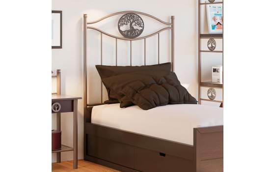 Cabecero Forja y Acero 2 Tamaños Juvenil con Patas Serie Iris