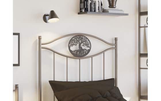 Cabecero Forja y Acero 2 Tamaños Juvenil con Patas Serie Iris