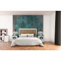 Cabecero Friso Actual Madera Bicolor Serie Dormitorio Praga