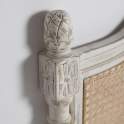 Cabecero Grande Vintage Clasico Blanco Decape Serie Piseka