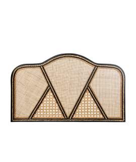 Cabecero Juvenil Medula y Rejilla de Junco Serie Achey