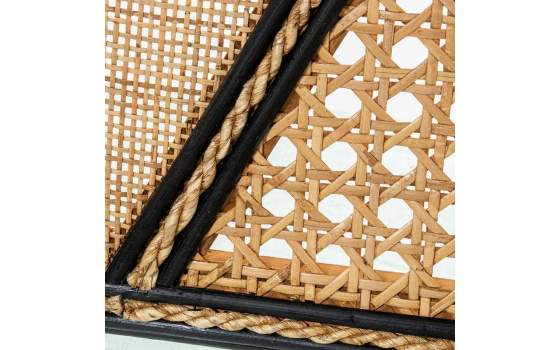 Cabecero Juvenil Medula y Rejilla de Junco Serie Achey