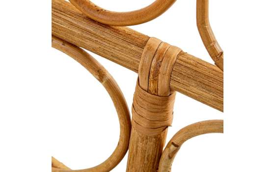 Cabecero Juvenil Rattan natural Colchón de 90 Abric