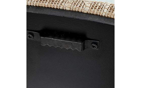 Cabecero Juvenil Semicircular Acolchado Rafia Achey