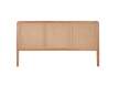 Cabecero Madera Rejilla Junco Para Colchon de 150 cm Talian