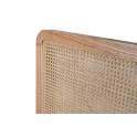 Cabecero Madera y Rejilla Junco Para Colchon de 135 cm Talian
