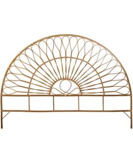 Cabecero Matrimonio Rattan natural de 150 Serie Abric