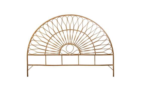 Cabecero Matrimonio Rattan natural de 150 Serie Abric