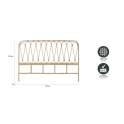 Cabecero Matrimonio Rattan Natural Serie Surat