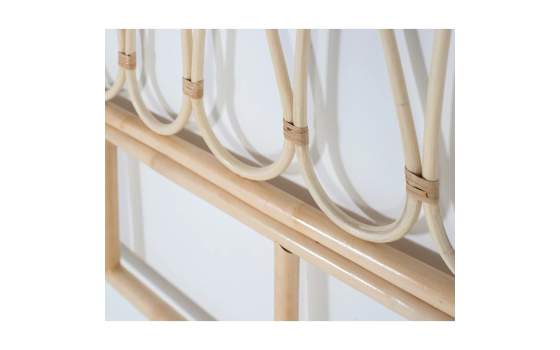 Cabecero Matrimonio Rattan Natural Serie Surat