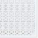 Cabecero Matrimonio Tallado Formato Mandala Blanco Serie Airats