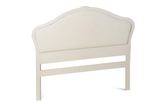 Cabecero Pretapizado Blanco Cama Matrimonio Estilo Vintage Paris