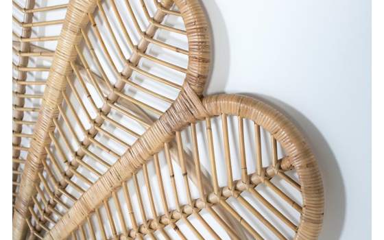 Cabecero Ratan Mimbre Estrella Para Colchón de 160 cm Talian Cabecero Ratan Mimbre Estrella Para Colchón de 160 cm Talian